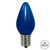  Vickerman XLEDSC72T-25 C7 LED Blue Twinkle Spare Bulbs 