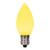  Vickerman XLEDSC77-25 C7 LED Yellow Spare Christmas Bulbs 