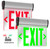 Halco 97104 Edgelit Exit Sign Red/Green