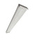 Halco 10299 - 4 ft Linear Wrap LED Fixture with Prismatic Lens - 4000K