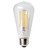  Halco 85043 LED S19 Clear Filament Bulb 