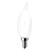  Halco 85082 LED CA10 Frosted Filament Bulb 