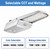 70W LED Street Light Cobra Head Replacement with Photocell