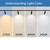 Halco 82350 LED 17W Bypass Linear Plug-In Bulb - 3500K - 2G11 Base 