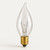 Halco 2020 CA8 Clear Incandescent Decorative Flame Tip