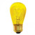  Halco 9053 S14 Transparent Yellow Incandescent Sign Bulb 
