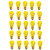 Halco 9053 S14 Transparent Yellow Incandescent Sign Bulb