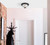 Westinghouse 6117700 - 1-Light Matte Black Flush Mount Ceiling Light - 11 in Diameter