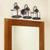 Westinghouse 6118200 - 3-Light Oil Rubbed Bronze Bathroom Vanity Light - Cindy - 24 in Wide