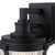 Westinghouse 6120600 - 1-Light Textured Black Outdoor Wall Lantern with Motion Sensor