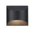 Westinghouse 6122800 - LED Textured Black Outdoor Wall Sconce - Nardella - Full Cutoff