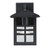 Westinghouse Lighting Westinghouse 6123100 Black Wall Mount 
