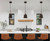 Westinghouse 6125300 - 1-Light Black-Bronze Mini Pendant Light - Pasco - 7 in Wide