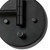 Westinghouse 6125400 - 1-Light Matte Black Swing Arm Wall Sconce - Trocadero