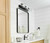 Westinghouse 6127900 - 3-Light Matte Black Bathroom Vanity Light - Hyson - 24 in Wide