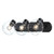 Westinghouse 6127900 - 3-Light Matte Black Bathroom Vanity Light - Hyson - 24 in Wide