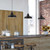 Westinghouse 6131800 - 1-Light Black Barn Pendant Light - Academy - 12-1/4 in Wide