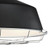 Westinghouse 6131900 - 1-Light Black Barn Pendant Light - Academy - 16 in Wide