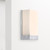 Westinghouse 6135600 - 15W LED Brushed Nickel CCT Selectable Wall Sconce - 10-1/2 in High