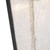 Westinghouse 6400100 - 9W LED Black Outdoor Wall Lantern - 11 in High - Clear Seeded Glass