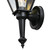 Westinghouse Lighting Westinghouse 6698300 Matte Black Outdoor Wall Sconce 