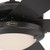 Westinghouse 7307200 - 52 in Espresso 5-Blade Ceiling Fan with LED Light - Comet