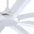 Westinghouse 7310000 - 100 in White 8-Blade Industrial Ceiling Fan with LED Light and Remote