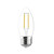 GE 93142811 - LED4DFBM-C-2PK - LED Candle Replacement Lamp - 2700K 