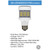 GE 93148081 - LED45ED17/750 - HID Type B Replacement Lamp - 5000K 