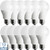 Cyber Tech Lighting Cyber Tech LB60A-WW/12PK - 9W LED A Bulb - 2700K - 12 Pack