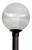  Wave Lighting 8001 - 12" Globe Post Top Fixture - E26 Medium Base 