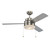 Trans Globe F-1025 BN Master Collection Reversible Blades, 3-Blade, LED, Transitional Ceiling Fan 