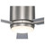 Trans Globe F-1017-3 BN Sargeant 3- Blade LED Standard Ceiling Fan with Wall Control and Light Kit Included 