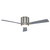 Trans Globe F-1017-3 BN Sargeant 3- Blade LED Standard Ceiling Fan with Wall Control and Light Kit Included 