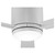 Trans Globe F-1017-3 WH Sargeant 3- Blade LED Standard Ceiling Fan with Wall Control and Light Kit Included 