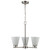 Trans Globe 71805-3 BN 3-light Fifer Chandelier 