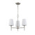 Trans Globe 71895-3 BN ClassicHorizon 3 - Light Mini Chandelier 