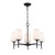 Trans Globe 71895 BK ClassicHorizon 5 - Light Chandelier 