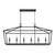 Trans Globe 10267 BK Lacey 6 - Light Linear Pendant 