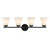 Trans Globe 71804 BK 4-light Fifer Vanity 