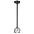 Trans Globe 11661 BK Fitz 1-light Pendant 