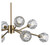 Trans Globe 11668 AG Fitz 8-light Modern Chandelier 