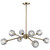 Trans Globe 11668 AG Fitz 8-light Modern Chandelier 
