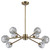 Trans Globe 11668 AG Fitz 8-light Modern Chandelier 