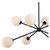 Trans Globe 11618 BK Haskell 8 - Light Sputnik Pendant 