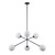 Trans Globe 11616 BK Modern 6-Light Haskell Pendant 