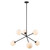 Trans Globe 11616 BK Modern 6-Light Haskell Pendant 