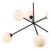 Trans Globe 11616 BK Modern 6-Light Haskell Pendant 