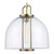 Trans Globe PND-2231 AG River 1-Light Pednant with Glass Shade 