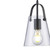 Trans Globe PND-2174 BK 1-Light Shaded Mini Pendant 
